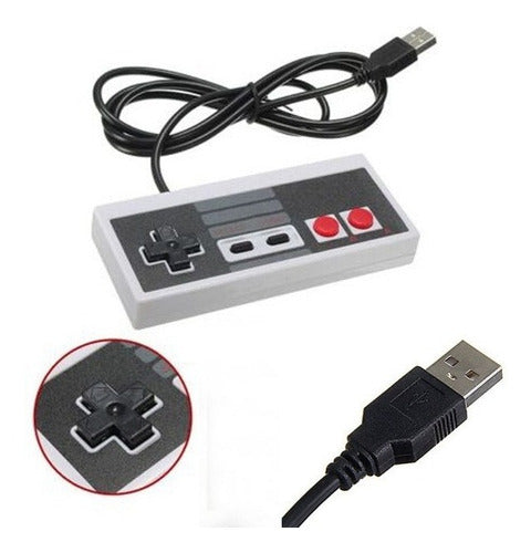 Control Gamepad Modelo Nintendo Classic Usb Para Pc Njoytech – imagen 2