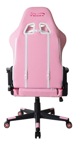 Silla Gamer Stratos Njoytech 2d 180° Rosado – imagen 2
