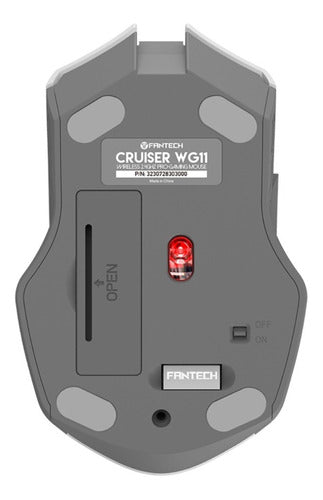 Mouse Gamer Fantech Wireless Cruiser Wg11 Blanco – imagen 2