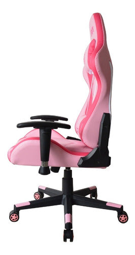 Silla Gamer Stratos Njoytech 2d 180° Rosado – imagen 5