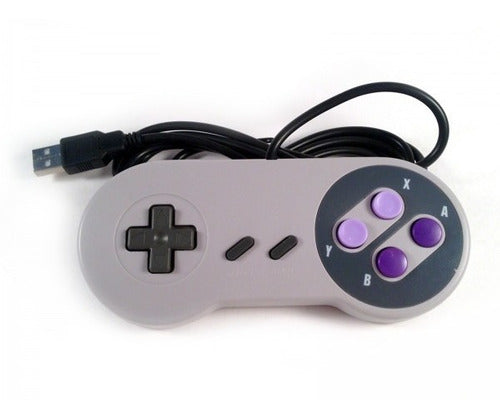 Control Snes Con Cable Usb Para Pc Mac Njoytech – imagen 3