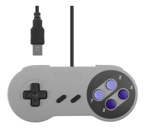 Control Snes Con Cable Usb Para Pc Mac Njoytech – imagen 2