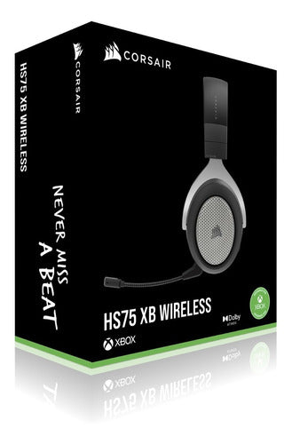 Audífonos Gamer Corsair Hs75 Inalámbrico Licenciado Para Xbox Negro – imagen 6