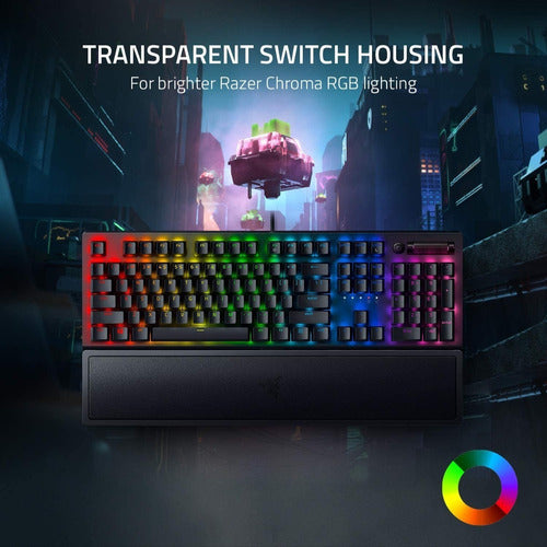 Teclado Gamer Razer Mecanico Blackwidow V3 Switch Green Negro – imagen 3