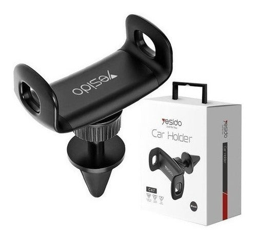 Soporte De Auto Para Celular Yesido C47 Negro – imagen 2