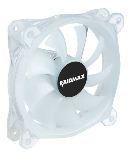 Ventilador Raidmax Nv-t120fwp RGB 120mm Blanco – imagen 3