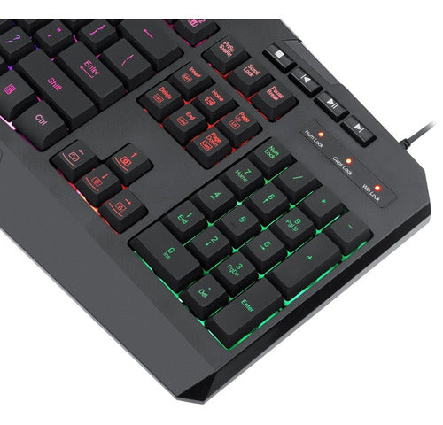 Teclado Gamer Redragon Harpe K503a Rgb Negro – imagen 2