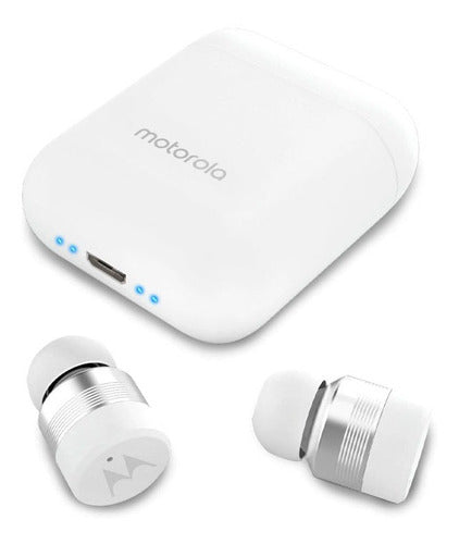 Audífonos Bluetooth Motorola Vervebuds 110 True Wireless Blanco – imagen 6
