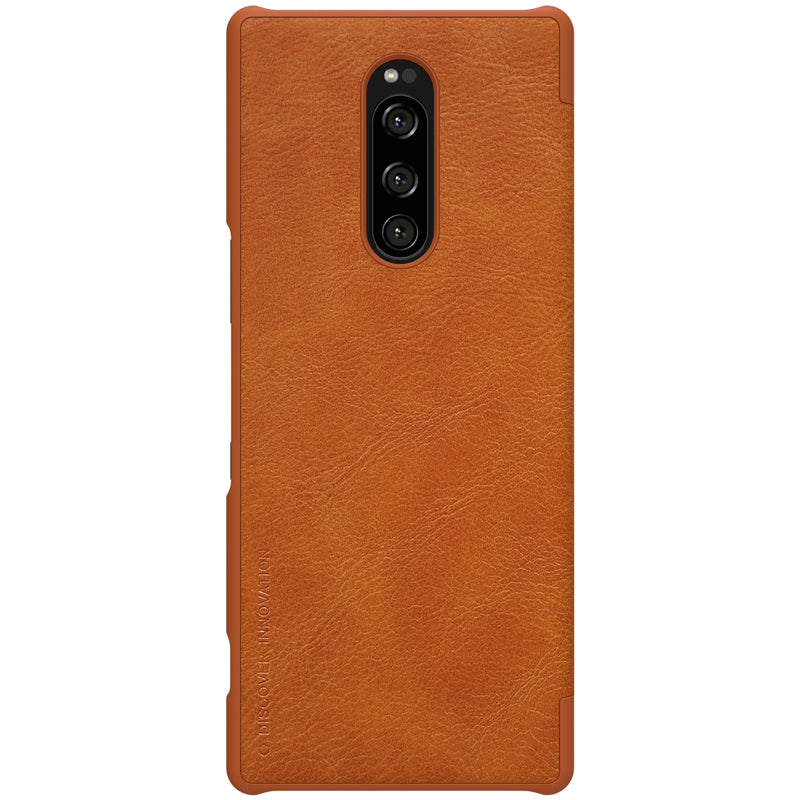Sony Xperia 1 Qin Flip Cover Cuero Nillkin – imagen 5