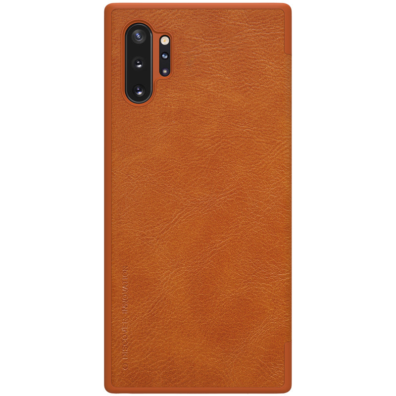 Samsung Galaxy Note 10 Plus Qin Flip Cover Cuero Nillkin – imagen 7
