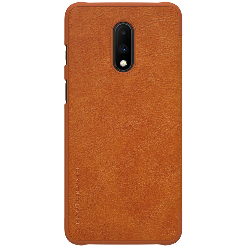 Oneplus 7 Qin Flip Cover Cuero Nillkin – imagen 8