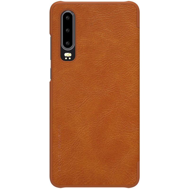 Huawei P30 Qin Flip Cover Cuero Nillkin – imagen 3