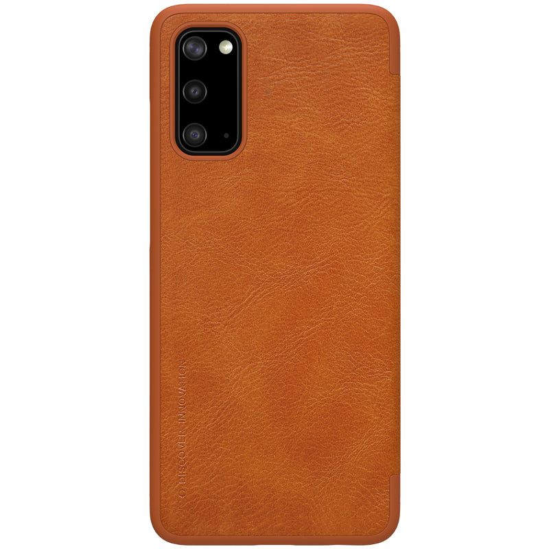 Samsung Galaxy S20 Qin Flip Cover Cuero Nillkin – imagen 4