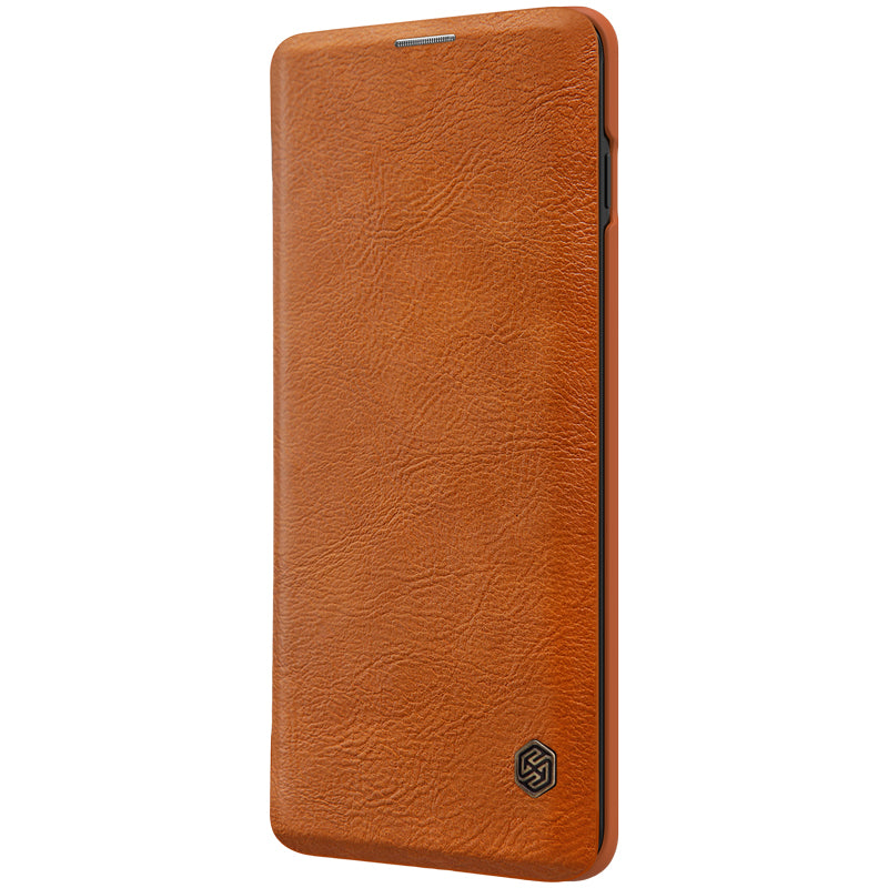 Samsung Galaxy S10 Nillkin Qin Flip Cover de Cuero – imagen 6