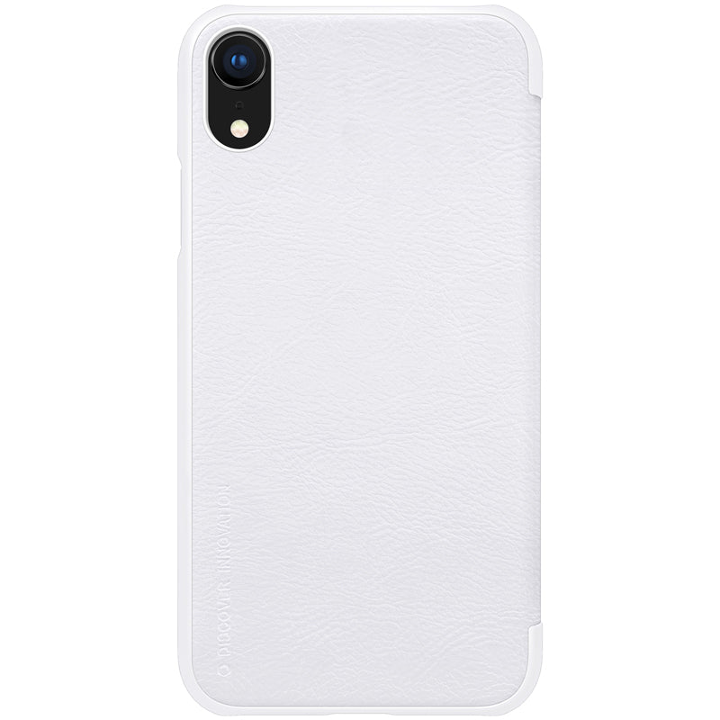 Iphone Xr Qin Flip Cover Cuero Nillkin (Disponible solo color Blanco) – imagen 2