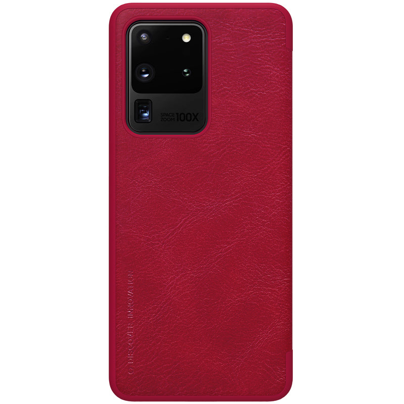 Samsung Galaxy S20 Ultra Qin Flip Cover Cuero Nillkin – imagen 6