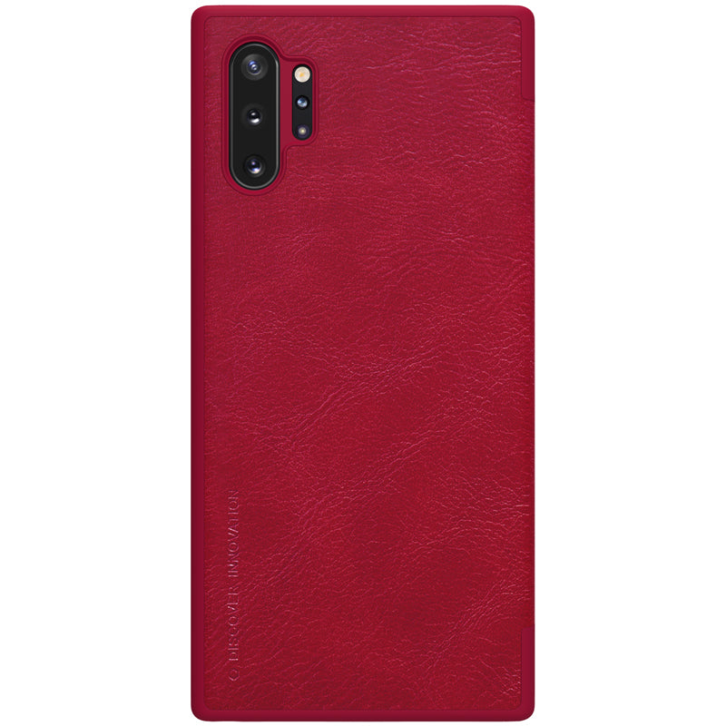 Samsung Galaxy Note 10 Plus Qin Flip Cover Cuero Nillkin – imagen 2
