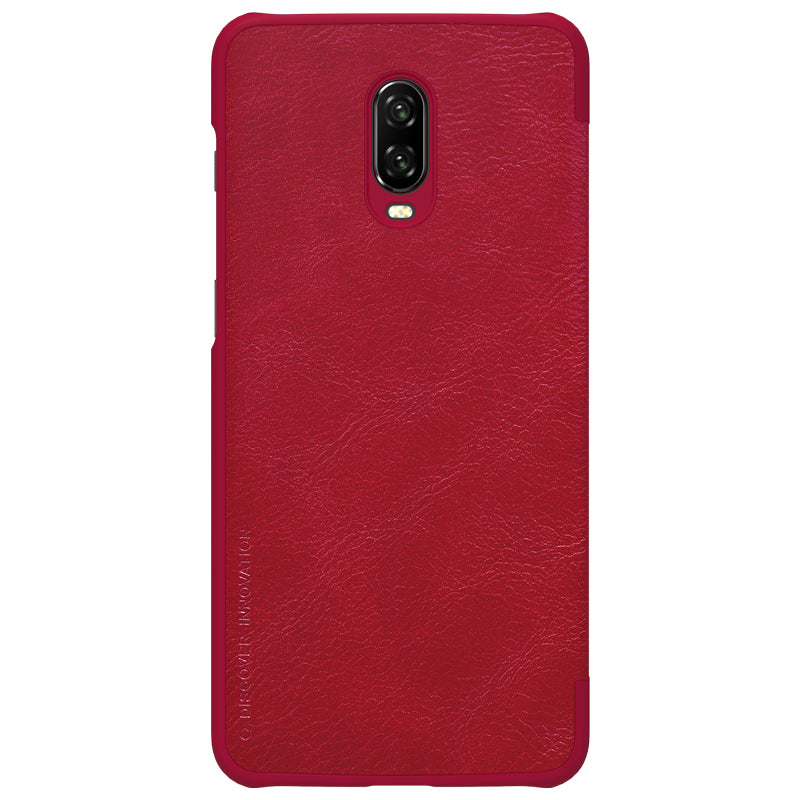 Oneplus 6t Qin Flip Cover Cuero Nillkin – imagen 5