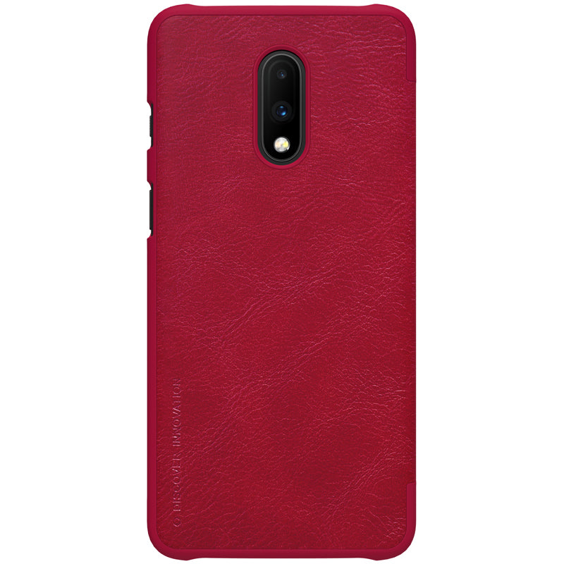Oneplus 7 Qin Flip Cover Cuero Nillkin – imagen 3
