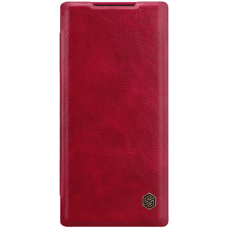 Samsung Galaxy Note 10 Plus Qin Flip Cover Cuero Nillkin – imagen 6