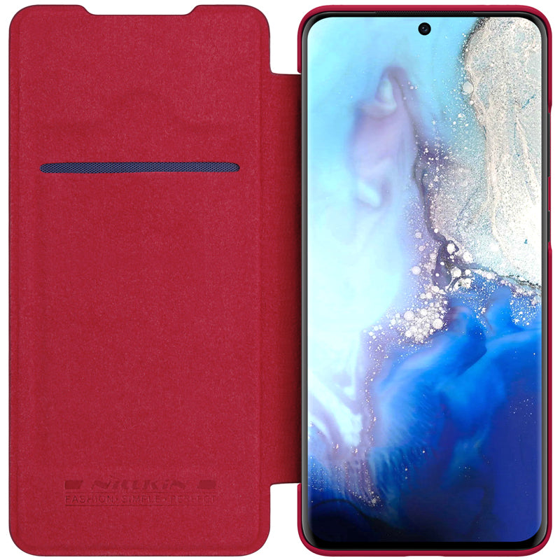 Samsung Galaxy S20 Ultra Qin Flip Cover Cuero Nillkin – imagen 4
