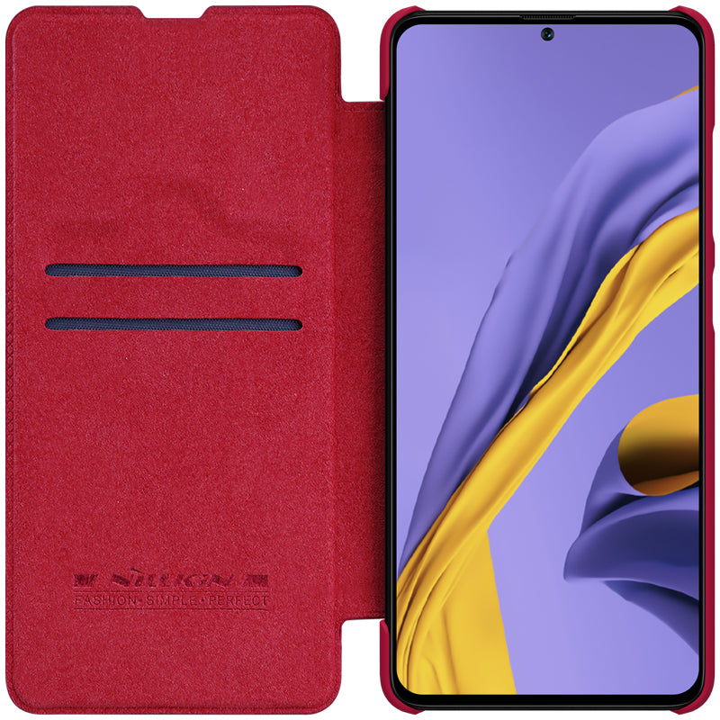 Samsung Galaxy A51 Qin Flip Cover Cuero Nillkin – imagen 9