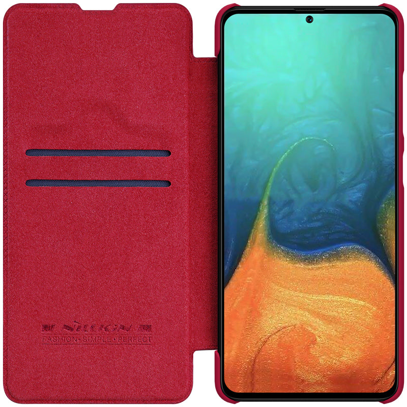 Samsung Galaxy A71 Qin Flip Cover Cuero Nillkin – imagen 2