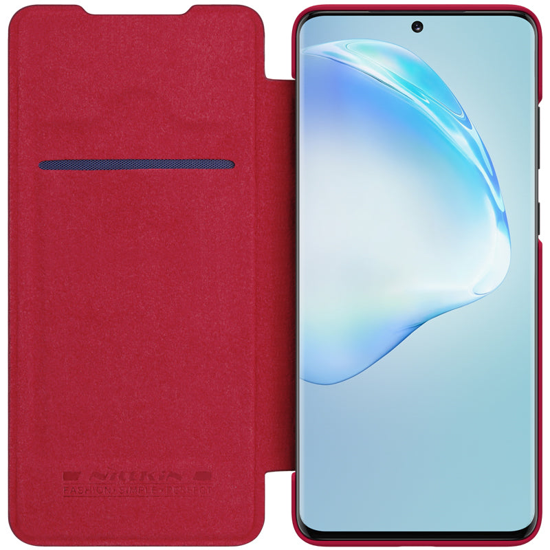 Samsung Galaxy S20 Plus Qin Flip Cover Cuero Nillkin – imagen 3