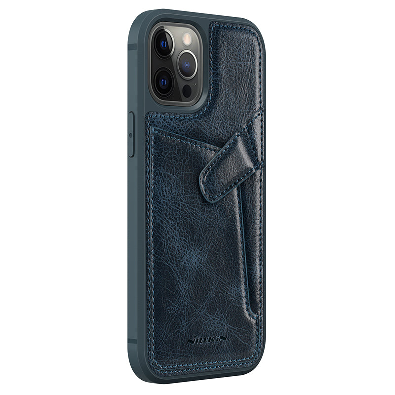 Apple Iphone 12 12 Pro Carcasa Cuero Aoge Nillkin – imagen 4