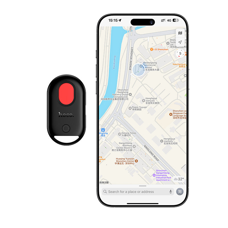 Dispositivo Inteligente Anti Pérdida Hoco E95 Gps Negro – imagen 3