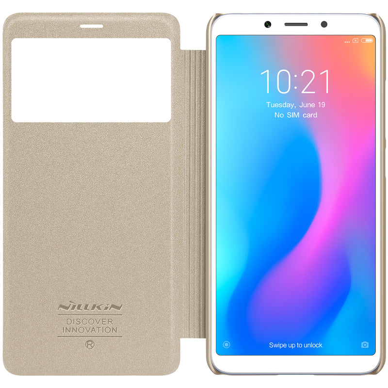 Xiaomi Redmi 6a Flip Cover Sparkle Nillkin – imagen 5