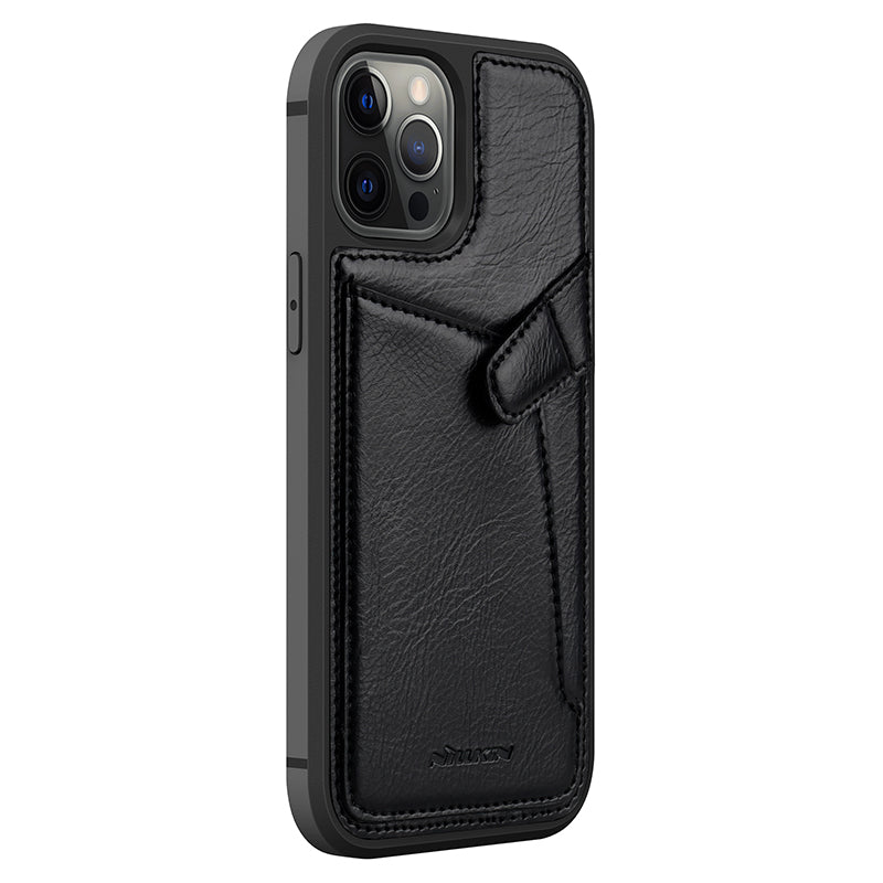 Apple Iphone 12 12 Pro Carcasa Cuero Aoge Nillkin – imagen 2