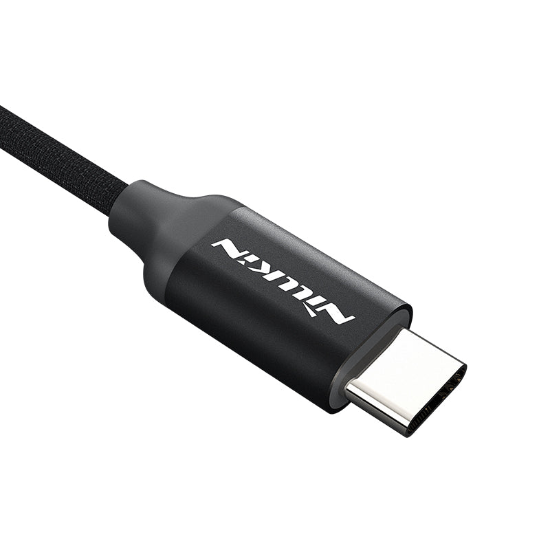 Adaptador Tipo C a Jack 3.5mm Hifi Nillkin Negro – imagen 2