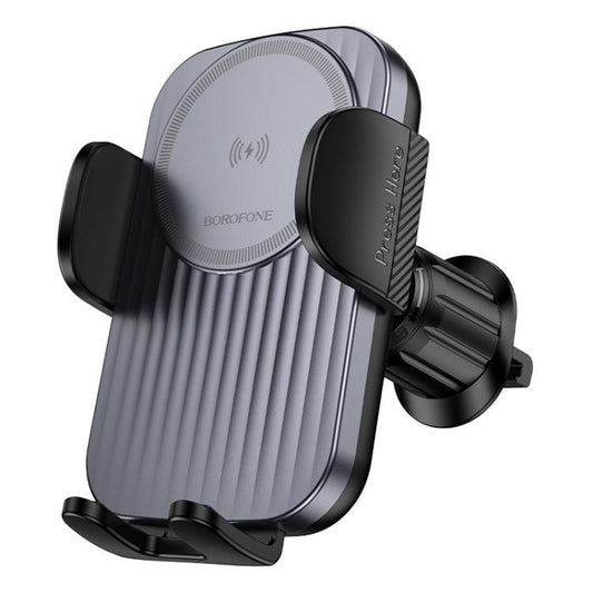 Soporte De Auto Rejilla Borofone Bh221 Negro