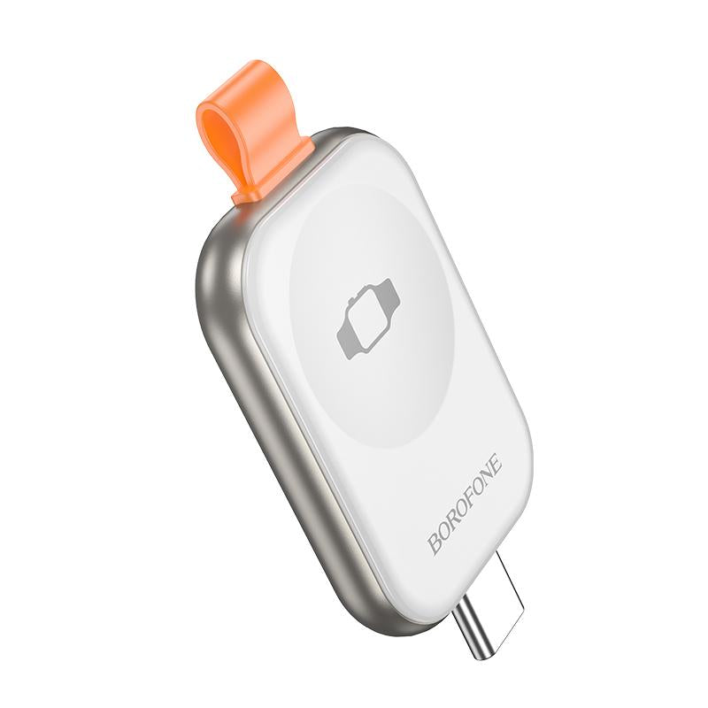 Cargador Inalambrico Para Smartwatch Borofone BQ25A Blanco – imagen 2
