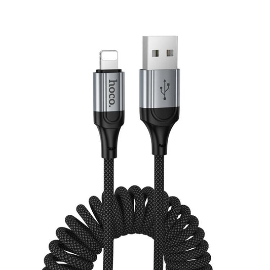 Cable Usb Para Lightning Hoco X121 1.5m 2.4a Negro