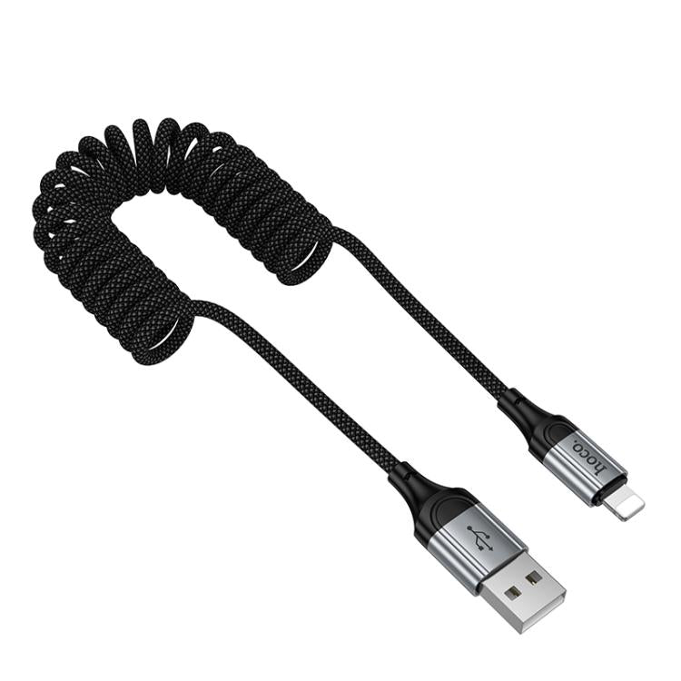 Cable Usb Para Lightning Hoco X121 1.5m 2.4a Negro – imagen 2