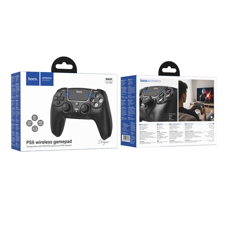 Control Joystick Inalambrico Hoco Ga32 Para Ps5 Negro – imagen 3