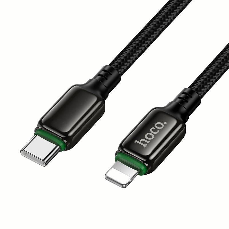 Cable Usb Para Lightning 2.4a Hoco X127 Negro – imagen 2