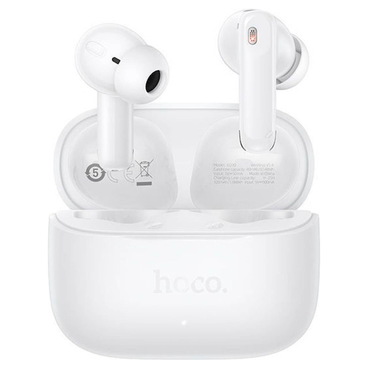 Audífonos In Ear Bluetooth Hoco Eq30 Tws Blanco