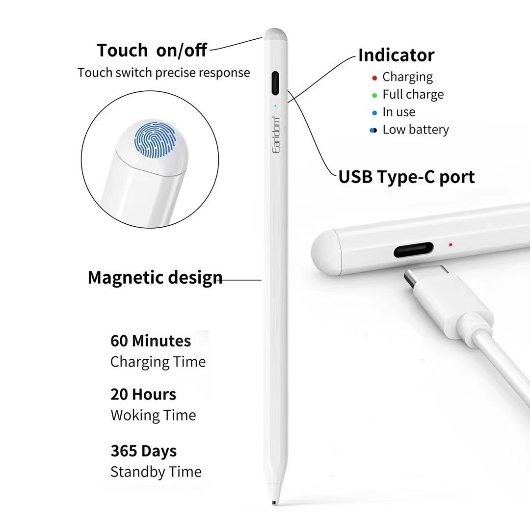 Lápiz Pencil Evotec Et-p3 De Precisión Para iPad Mini Ipad Pro Ipad Air – imagen 4