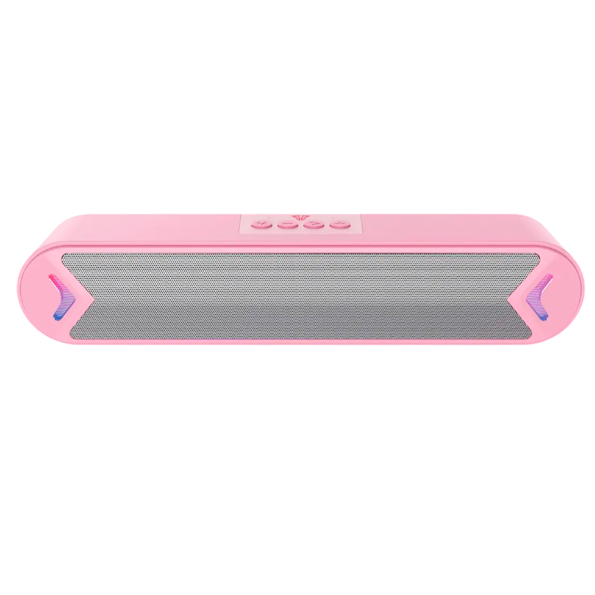 Parlante Gamer Soundbar Fantech Groove Bar Bs160 Rgb Rosa
