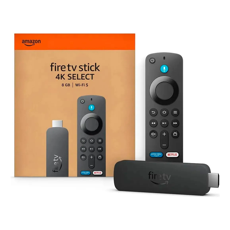 Amazon Fire TV Stick 4K Select 2025 negro con control remoto Alexa