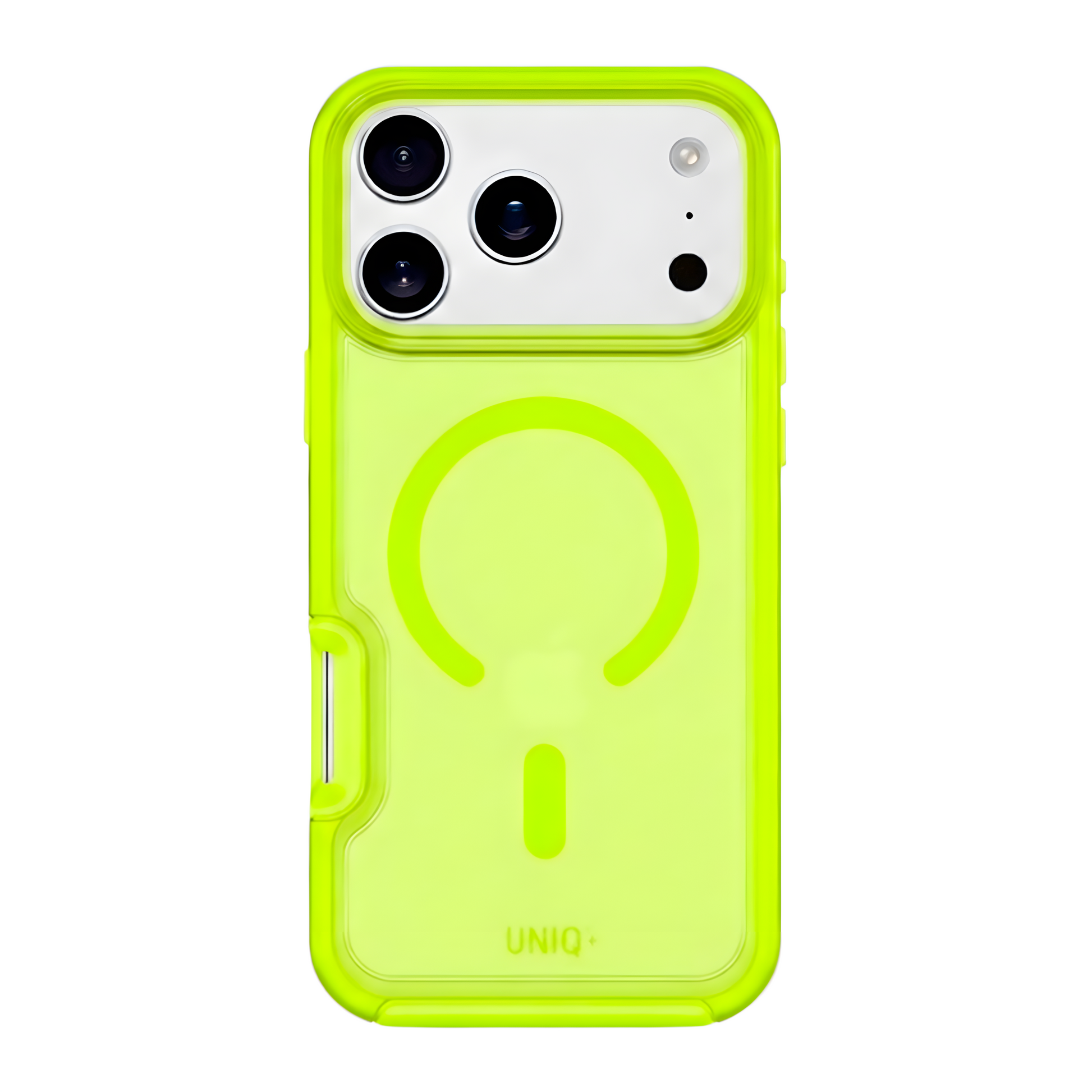 Carcasa Uniq+ Magsafe Para iPhone 17 Pro Max Fluor Verde Lima