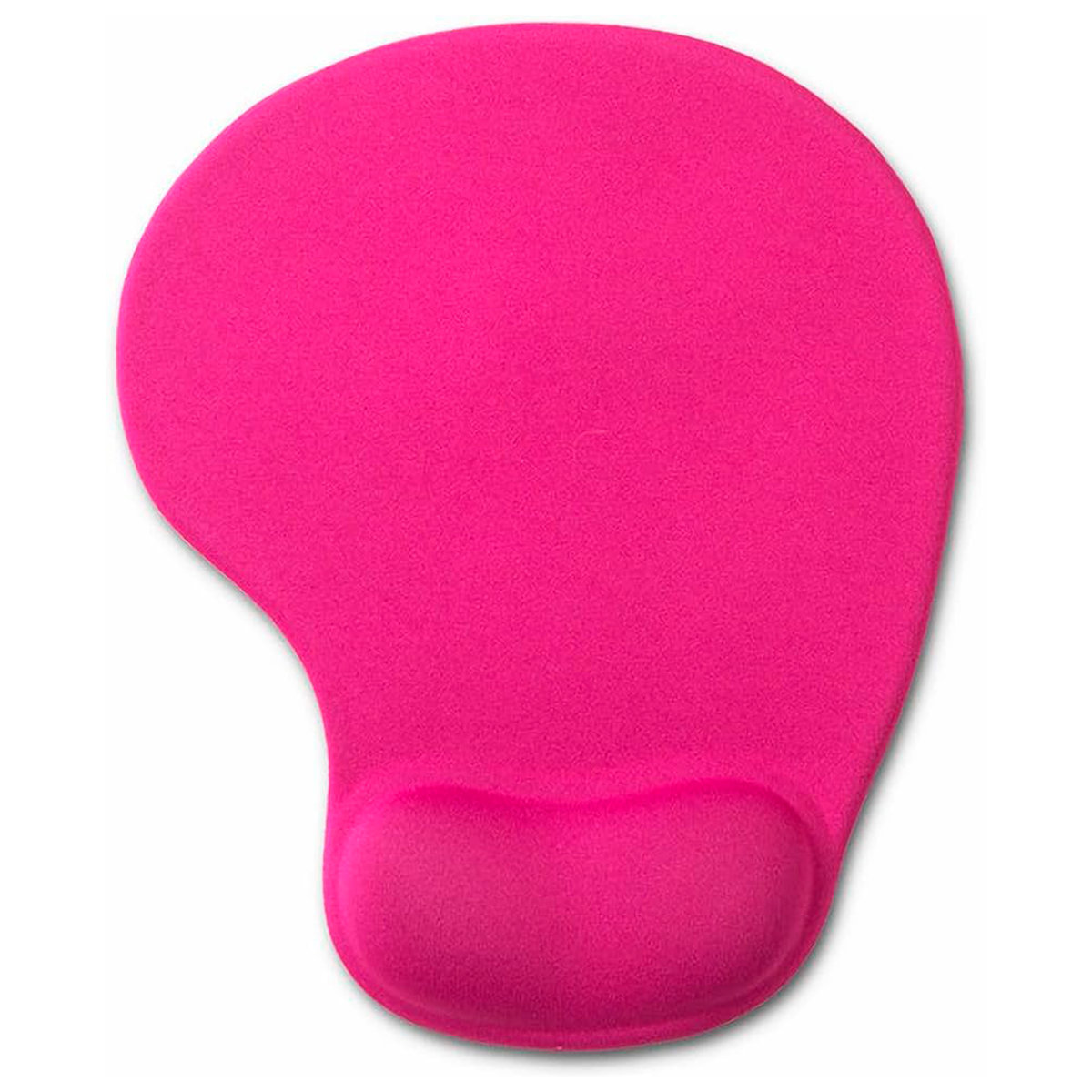Mousepad Apoya Muñeca Ergonomico 23x20 Cm Fucsia Oscuro