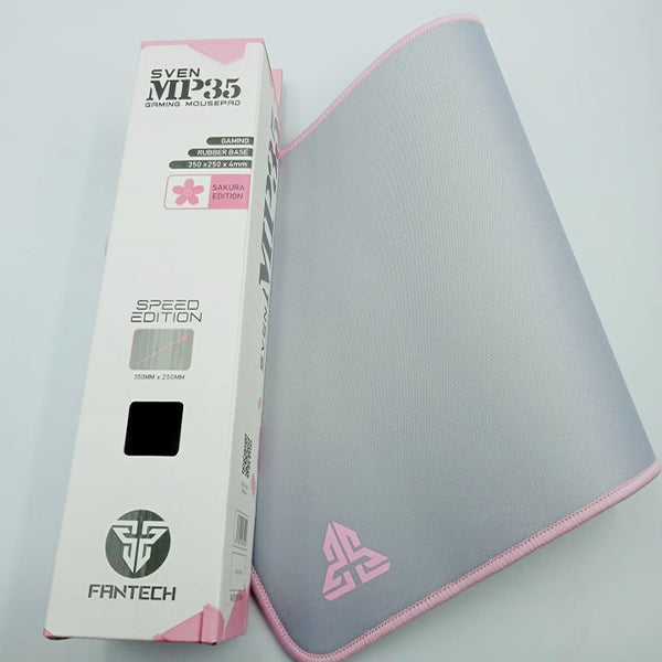 Mousepad Gamer Fantech Mp35 Sakura Edition 35x25cm Rosado – imagen 2