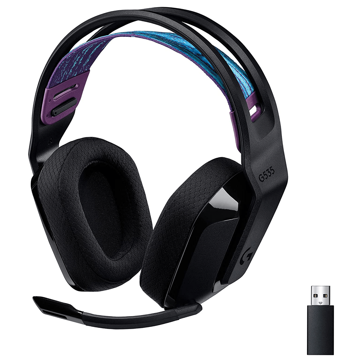 Audifonos Gamer Logitech G535 Inalámbrico Lightspeed Negro