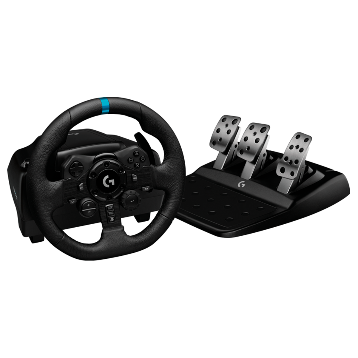 Volante Gamer Logitech G923 + Pedales Ps3 Ps4 Ps5 Pc