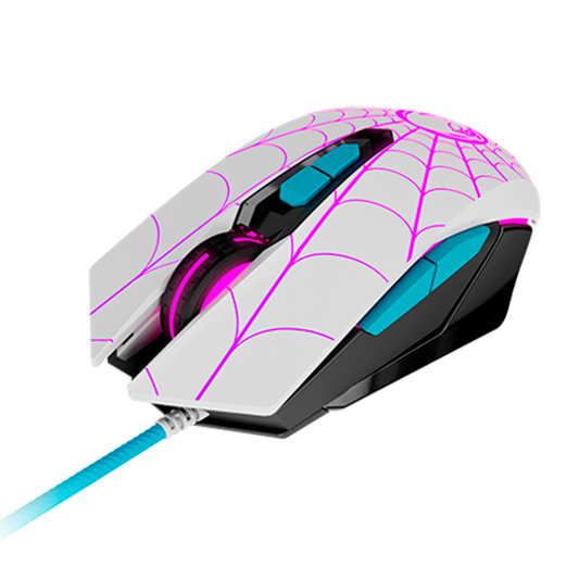 Mouse Gamer Xtech XTM-M520SG 2400 Dpi Ghost Spider