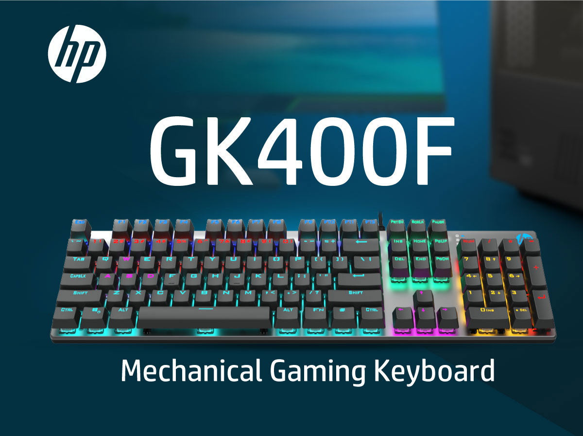 Teclado Gamer Mecánico Hp Gk400F – imagen 2